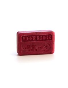 Savon 125gr au beurre de karité - Vigne Rouge