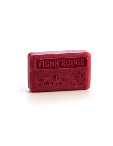 Savon 125gr au beurre de karité - Vigne Rouge Savon 125gr au beurre de karité - Vigne Rouge