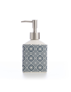 Distributeur à savon - Carreaux de ciment bleus