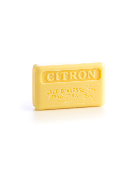 Savon 100 gr au Lait d'Anesse bio - Citron Savon 100 gr au Lait d'Anesse bio - Citron