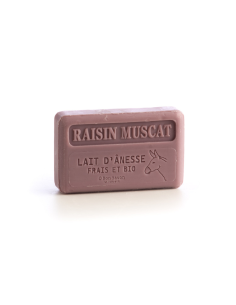 Savon 100 gr au Lait d'Anesse bio - Raisin de Muscat