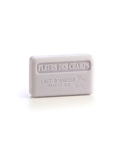 Savon 100 gr au Lait d'Anesse bio - Fleur des Champs