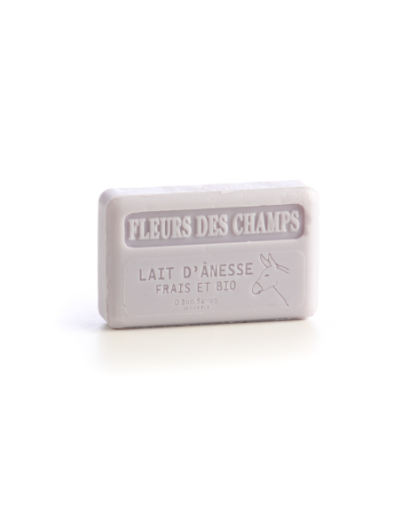Seife 100 gr mit Bio-Eselsmilch - Feldblumen Seife 100 gr mit Bio-Eselsmilch - Feldblumen