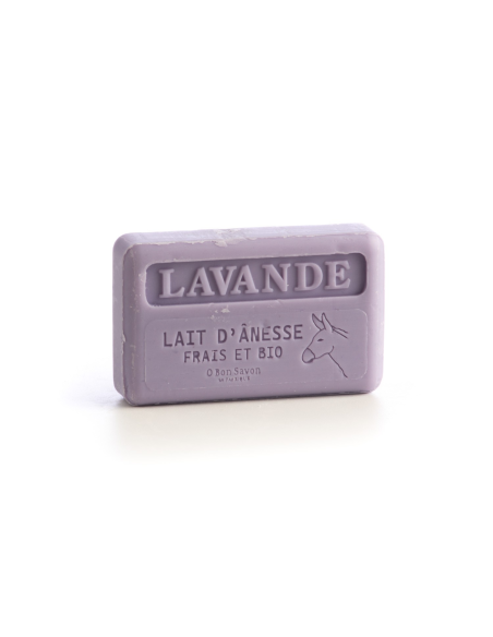 Savon 100 gr au Lait d'Anesse bio - Lavande Savon 100 gr au Lait d'Anesse bio - Lavande