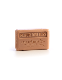 Savon 100 gr au Lait d'Anesse bio - Fleurs des Iles
