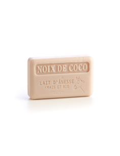 Savon 100 gr au Lait d'Anesse bio - Noix de Coco