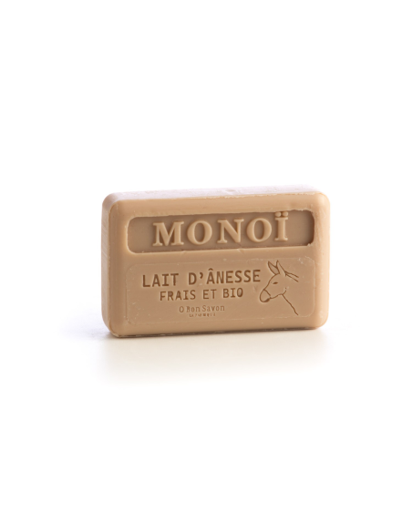 Savon 100 gr au Lait d'Anesse bio - Monoï Savon 100 gr au Lait d'Anesse bio - Monoï