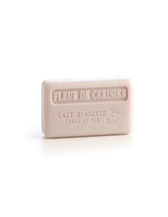 Savon 100 gr au Lait d'Anesse bio - Fleur de Cerisier