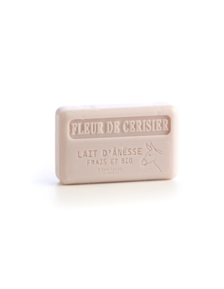Savon 100 gr au Lait d'Anesse bio - Fleur de Cerisier Savon 100 gr au Lait d'Anesse bio - Fleur de Cerisier