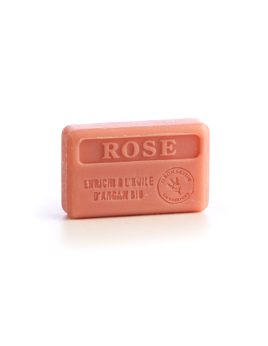 Savon 100gr à l'huile d'argan - Rose