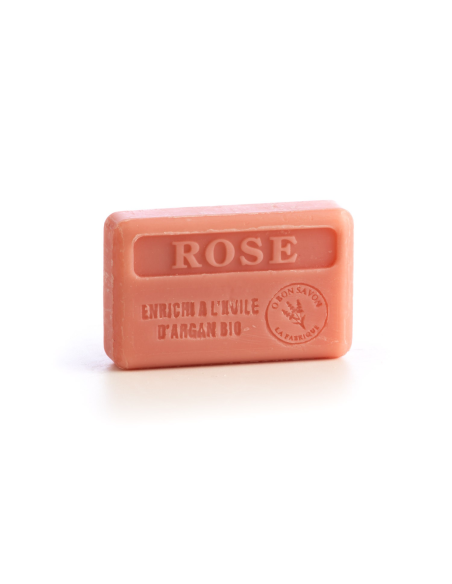 Savon 100gr à l'huile d'argan - Rose Savon 100gr à l'huile d'argan - Rose