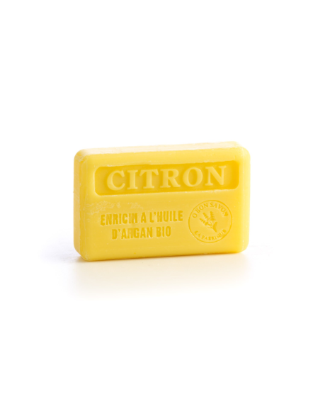 Savon 100gr à l'huile d'argan - Citron Savon 100gr à l'huile d'argan - Citron