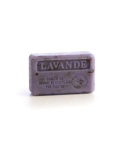 Savon 125gr au beurre de karité - Lavande  Broyé