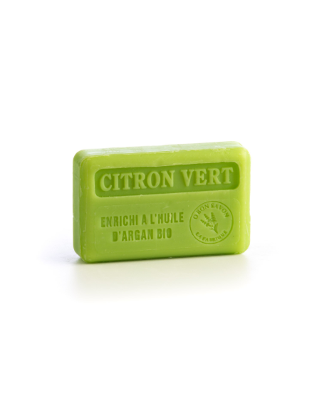 Savon 100gr à l'huile d'argan - Citron Vert