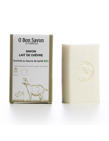 Savon 110gr au lait de chèvre - beurre de karité Savon 110gr au lait de chèvre - beurre de karité
