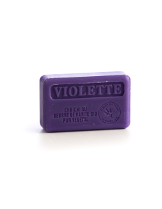 Savon 125gr au beurre de karité - Violette