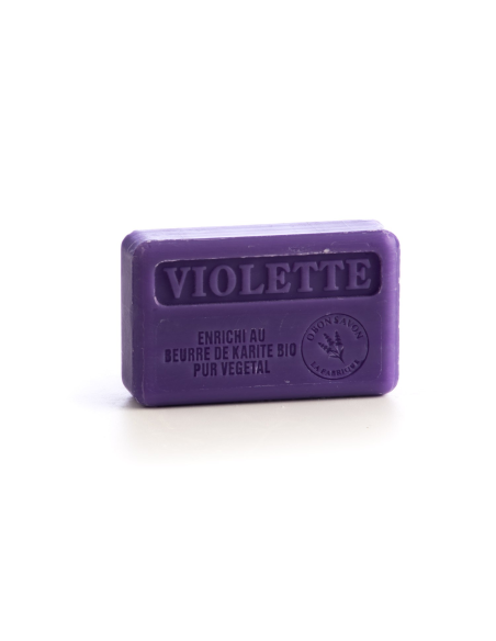 Seife 125gr mit Sheabutter - Veilchen Seife 125gr mit Sheabutter - Veilchen