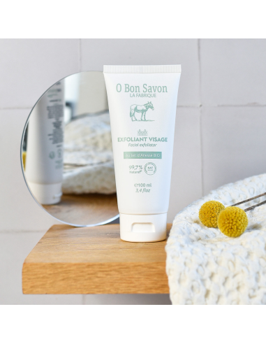 Exfoliant Visage 100 ml au Lait d'Anesse bio