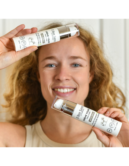 Crème Visage Jour & Nuit 50ml - Lait d'Anesse BIO | O Bon Savon Crème Visage Jour & Nuit 50ml - Lait d'Anesse BIO | O Bon Savon
