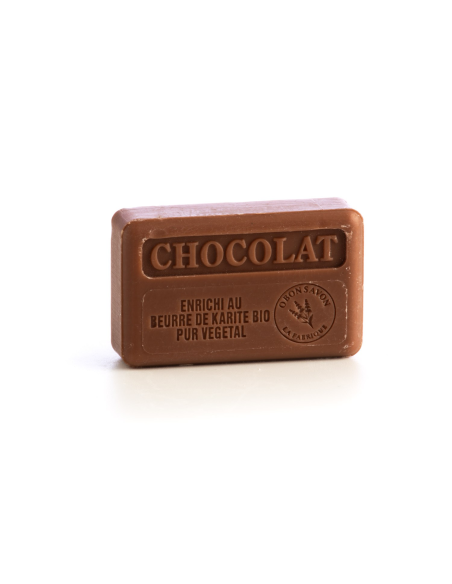 Savon 125gr au beurre de karité - Chocolat Savon 125gr au beurre de karité - Chocolat