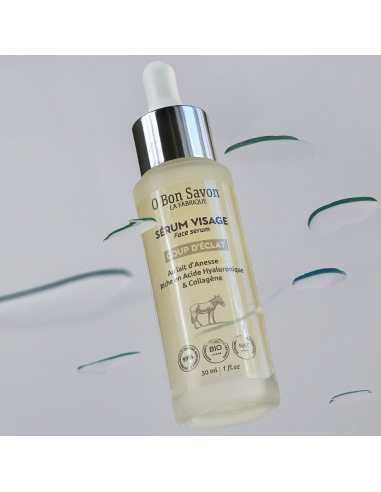 Gesichtsserum Coup d'Éclat 30 ml mit Bio-Eselmilch | O Bon Savon