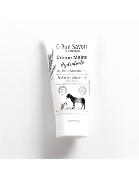 Crème Mains 50 ml au Lait d'Anesse bio Crème Mains 50 ml au Lait d'Anesse bio