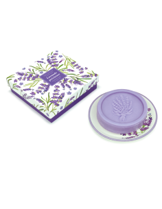 Coffret porte-savon botanique – Lavande