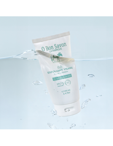 Gesichtspeeling 100 ml mit Bio-Eselmilch | O Bon Savon