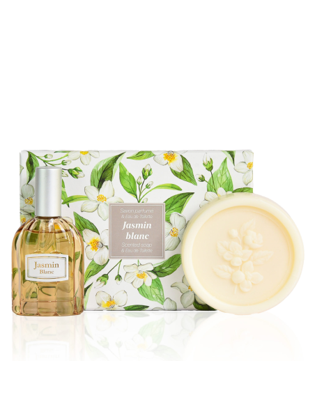 Coffret d’exception Savon & Eau de Toilette – Jasmin Blanc