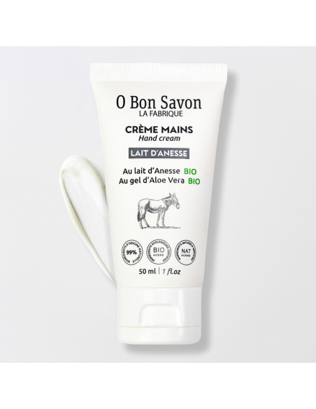 Crème Mains 50 ml au Lait d'Anesse bio