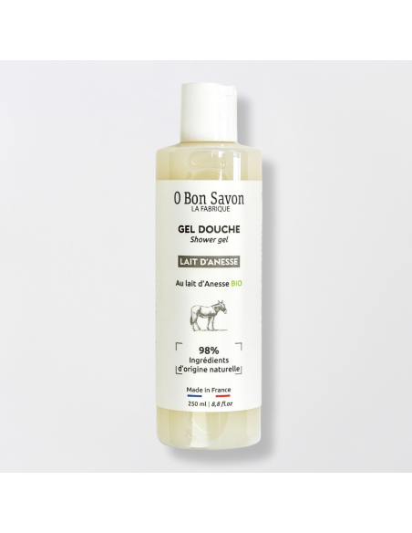 Gel douche 250 ml au Lait d'Anesse bio