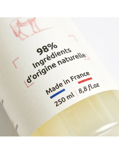 Duschgel 250 ml mit Bio-Eselsmilch – Japanische Blüte | O Bon Savon