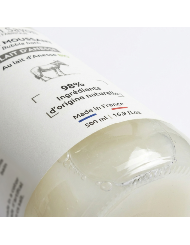 Bain moussant 500 ml au Lait d'Anesse bio | O Bon Savon
