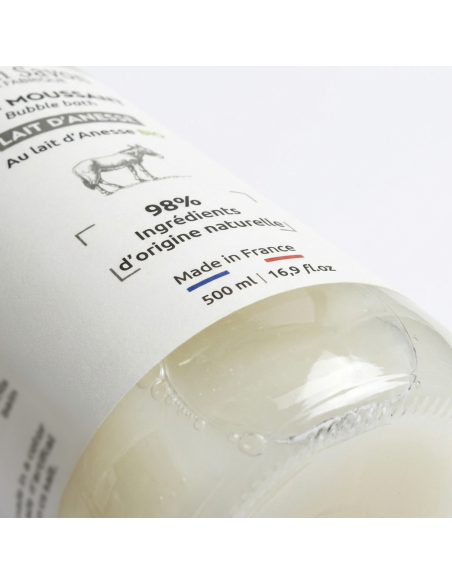 Bain moussant 500 ml au Lait d'Anesse bio | O Bon Savon