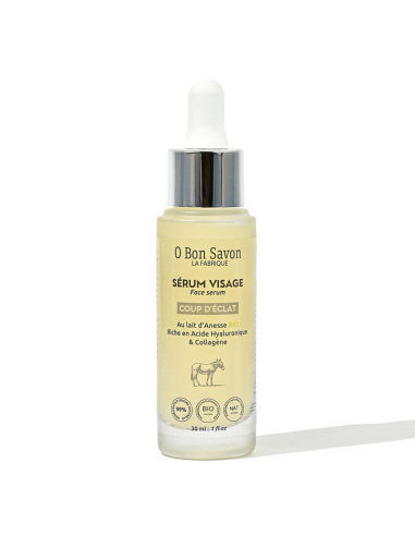 Sérum Visage Coup d'Eclat 30 ml au Lait d'Anesse bio