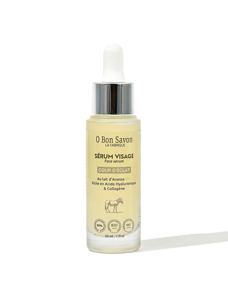 Sérum Visage Coup d'Eclat 30 ml au Lait d'Anesse bio