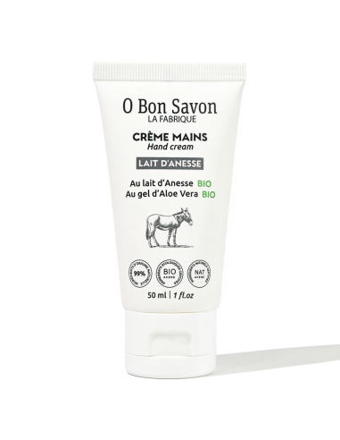 Crème Mains 50 ml au Lait d'Anesse bio