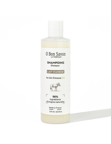 Shampoing pH neutre 250 ml au Lait d'Anesse bio