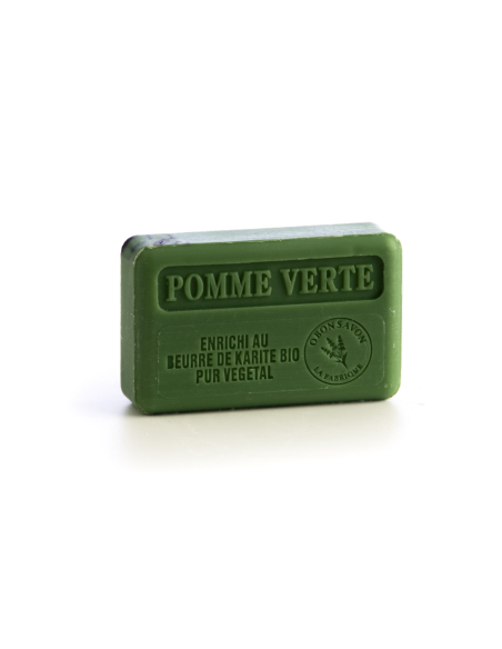 Savon 125gr au beurre de karité - Pomme Verte Savon 125gr au beurre de karité - Pomme Verte