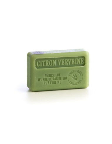 Savon 125gr au beurre de karité - Citron Verveine