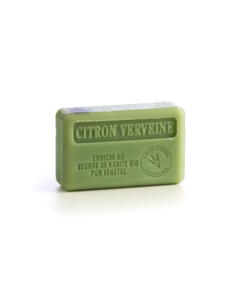Savon 125gr au beurre de karité - Citron Verveine Savon 125gr au beurre de karité - Citron Verveine