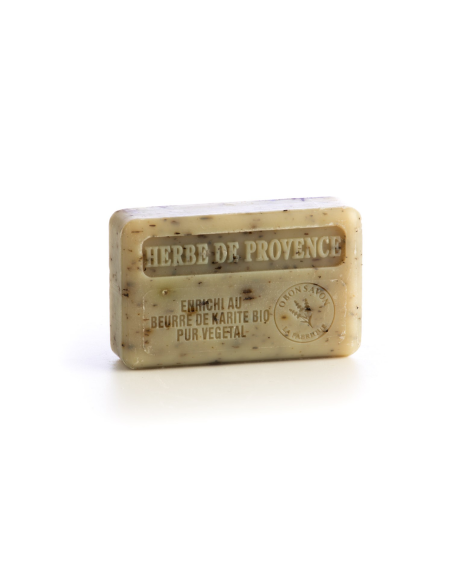Savon 125gr au beurre de karité - Herbe de Provence Savon 125gr au beurre de karité - Herbe de Provence