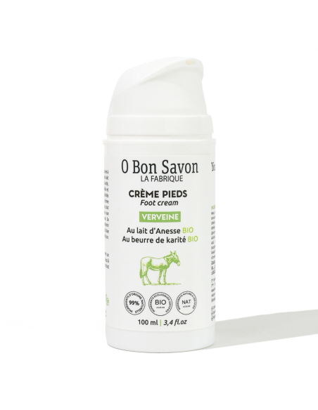 Crème Pieds 100 ml au Lait d'Anesse bio