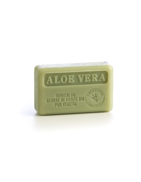 Savon 125gr au beurre de karité - Aloe Vera Savon 125gr au beurre de karité - Aloe Vera