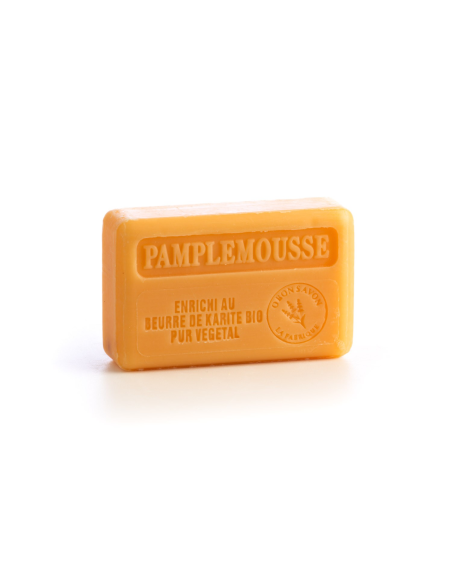 Savon 125gr au beurre de karité - Pamplemousse Savon 125gr au beurre de karité - Pamplemousse