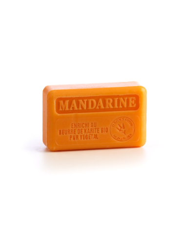 Seife 125gr mit Sheabutter - Mandarine