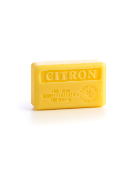 Savon 125gr au beurre de karité - Citron Savon 125gr au beurre de karité - Citron